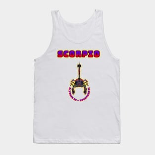 Scorpio 4b Magenta Tank Top